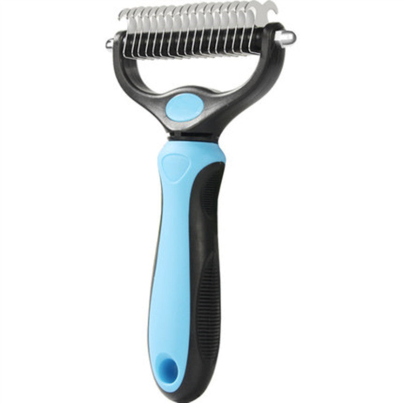 Professional Grade Dog Dematting and Deshedding Grooming Brush