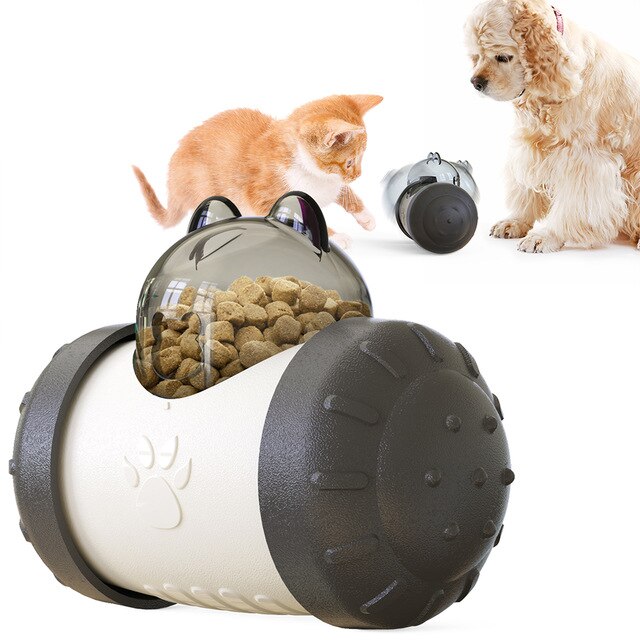 Interactive Rolling Slow Feeder Dog Toy