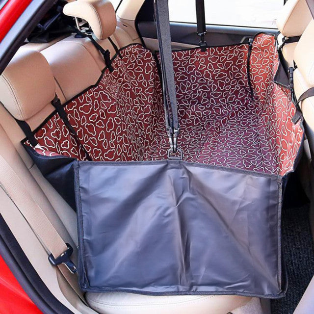 Printed Design Dog Car Seat Cover